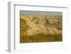 USA, South Dakota, Badlands NP. Grass and Eroded Formations-Cathy & Gordon Illg-Framed Photographic Print