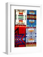 USA,  South Dakota,  Rapid City,  Prairie Edge Trading Co. Typical Pendleton blanket-Cindy Miller Hopkins-Framed Photographic Print