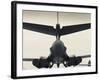 USA, South Dakota, Rapid City, South Dakota Air and Space Museum, USAF B-1B, Bomber-Walter Bibikow-Framed Photographic Print