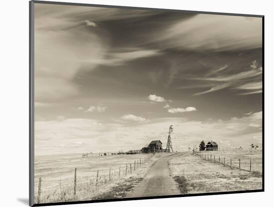 USA, South Dakota, Stamford, 1880 Town, Pioneer Village, Farm-Walter Bibikow-Mounted Photographic Print