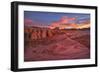 Usa, Southwest,Nevada, Valley of Fire, State Park, Fire Wave-Christian Heeb-Framed Photographic Print