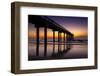 USA, St. Augustine, St. John's Pier at Sunrise-Rona Schwarz-Framed Premium Photographic Print