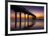 USA, St. Augustine, St. John's Pier at Sunrise-Rona Schwarz-Framed Photographic Print