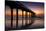 USA, St. Augustine, St. John's Pier at Sunrise-Rona Schwarz-Stretched Canvas