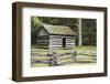 USA, Tennessee. Cades Cove, Great Smoky Mountain National Park Historic building Tipton Oliver blac-Trish Drury-Framed Photographic Print