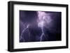 USA, Tennessee. Composite of Cloud-To-Cloud Lightning Bolts-Jaynes Gallery-Framed Photographic Print