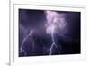 USA, Tennessee. Composite of Cloud-To-Cloud Lightning Bolts-Jaynes Gallery-Framed Photographic Print