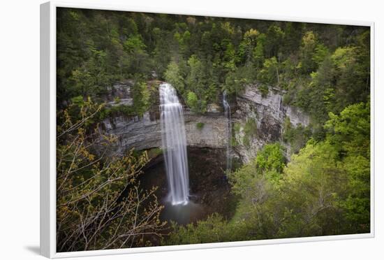 USA, Tennessee. Fall Creek Falls, a Double Waterfall-Jaynes Gallery-Framed Photographic Print