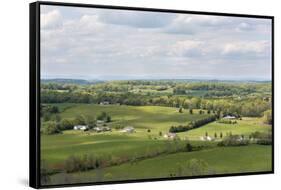 USA, Tennessee. Glorious spring landscape rolling hills. Appalachian Mountain-Trish Drury-Framed Stretched Canvas