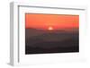 USA, Tennessee, Great Smoky Mountain National Park, Sunset behind mountains-Joanne Wells-Framed Photographic Print