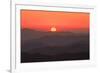 USA, Tennessee, Great Smoky Mountain National Park, Sunset behind mountains-Joanne Wells-Framed Premium Photographic Print