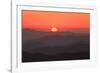 USA, Tennessee, Great Smoky Mountain National Park, Sunset behind mountains-Joanne Wells-Framed Photographic Print