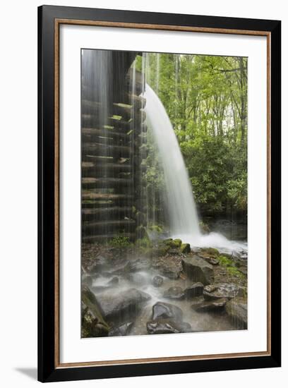 USA, Tennessee, Great Smoky Mountains National Park. Water Coursed Through Mingus Mill-Jaynes Gallery-Framed Photographic Print