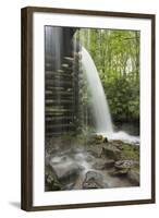 USA, Tennessee, Great Smoky Mountains National Park. Water Coursed Through Mingus Mill-Jaynes Gallery-Framed Photographic Print