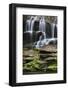 USA, Tennessee, Great Smoky Mountains National Park. Waterfall.-Jaynes Gallery-Framed Photographic Print