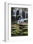 USA, Tennessee, Great Smoky Mountains National Park. Waterfall.-Jaynes Gallery-Framed Photographic Print