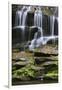 USA, Tennessee, Great Smoky Mountains National Park. Waterfall.-Jaynes Gallery-Framed Photographic Print