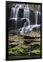 USA, Tennessee, Great Smoky Mountains National Park. Waterfall.-Jaynes Gallery-Framed Photographic Print