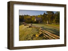 USA, Tennessee, Historic Cabin in Cades Cove at Smoky Mountains NP-Joanne Wells-Framed Photographic Print