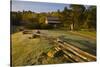 USA, Tennessee, Historic Cabin in Cades Cove at Smoky Mountains NP-Joanne Wells-Stretched Canvas