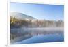 USA, Tennessee. Morning Fog on Indian Boundary Lake-Don Paulson-Framed Photographic Print