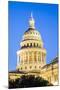 USA, Texas, Austin. Capitol Building dome with the Goddess of Liberty.-Randa Bishop-Mounted Photographic Print