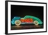 USA, Texas, Austin. Neon sign for Doc's Motorworks.-Randa Bishop-Framed Photographic Print