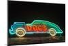 USA, Texas, Austin. Neon sign for Doc's Motorworks.-Randa Bishop-Mounted Photographic Print
