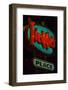 USA, Texas, Austin. Neon sign for Freddie's place.-Randa Bishop-Framed Photographic Print