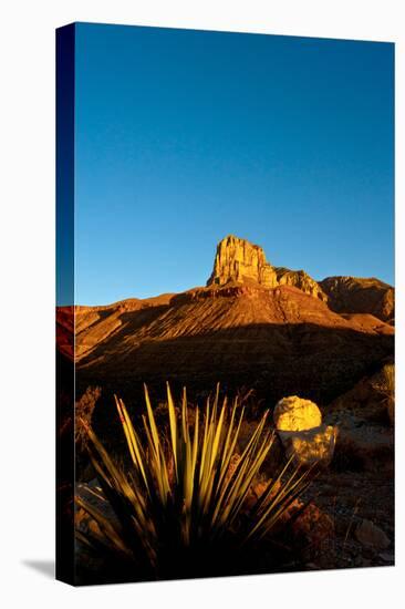 Usa. Texas, Guadalupe Mountain El Capitan Prominence-Bernard Friel-Stretched Canvas