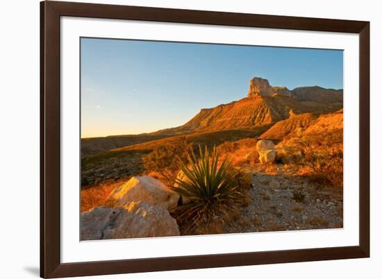 Usa. Texas, Guadalupe Mountain El Capitan Prominence-Bernard Friel-Framed Photographic Print