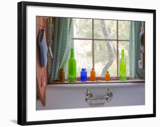 USA, Texas, Guadalupe Mountains NP. Pratt Cabin in McKittrick Canyon-Don Paulson-Framed Photographic Print