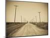 USA, Texas, Route 66, Abandoned Town of Jericho-Alan Copson-Mounted Photographic Print