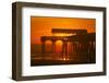 USA, Tybee Island, Tybee Pier in the Morning Light-Joanne Wells-Framed Photographic Print