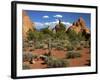 USA, Utah, Arches Devil's Garden with Sand Towers and Dead Trees-Petr Bednarik-Framed Photographic Print