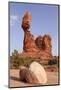 USA, Utah, Arches National Park, Balanced Rock-Catharina Lux-Mounted Photographic Print