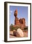 USA, Utah, Arches National Park, Balanced Rock-Catharina Lux-Framed Photographic Print