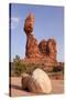 USA, Utah, Arches National Park, Balanced Rock-Catharina Lux-Stretched Canvas