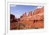 USA, Utah, Arches National Park, Courthouse Towers-Catharina Lux-Framed Photographic Print