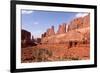 USA, Utah, Arches National Park, Courthouse Towers-Catharina Lux-Framed Photographic Print