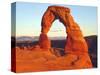 USA, Utah, Arches National Park. Delicate Arch at Sunset-Jaynes Gallery-Stretched Canvas