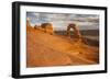 USA, Utah, Arches National Park. Delicate Arch at Sunset-Cathy & Gordon Illg-Framed Photographic Print