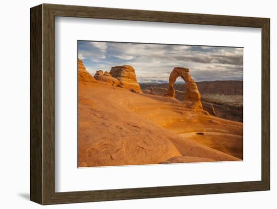 USA, Utah, Arches National Park. Delicate Arch at Sunset-Cathy & Gordon Illg-Framed Photographic Print