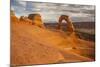 USA, Utah, Arches National Park. Delicate Arch at Sunset-Cathy & Gordon Illg-Mounted Photographic Print