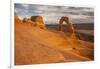 USA, Utah, Arches National Park. Delicate Arch at Sunset-Cathy & Gordon Illg-Framed Photographic Print