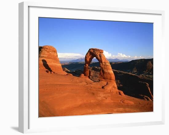 USA, Utah, Arches National Park, Delicate Arch-Hans Peter Merten-Framed Photographic Print