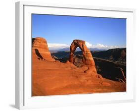 USA, Utah, Arches National Park, Delicate Arch-Hans Peter Merten-Framed Photographic Print