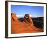 USA, Utah, Arches National Park, Delicate Arch-Hans Peter Merten-Framed Photographic Print