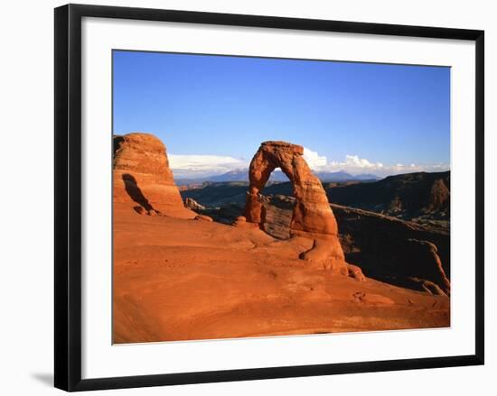 USA, Utah, Arches National Park, Delicate Arch-Hans Peter Merten-Framed Photographic Print