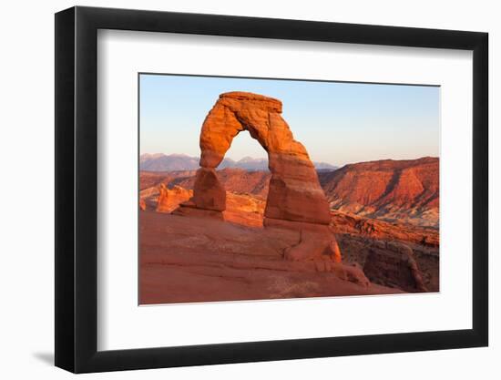 USA, Utah, Arches National Park, Delicate Arch-Catharina Lux-Framed Photographic Print